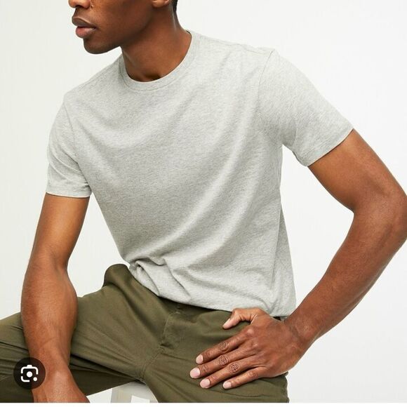 J. Crew washed crewneck t shirt L - Picture 1 of 6